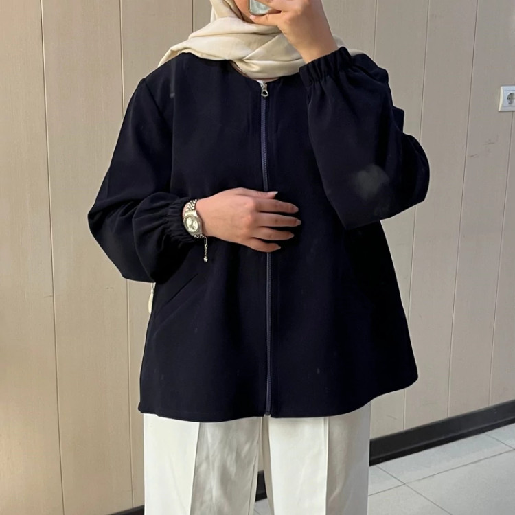 سویشرت اسپرت زنانه کرپ مازراتی