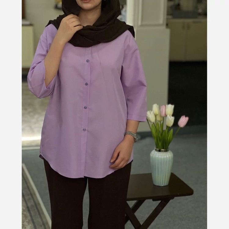 شومیز زنانه استین سه ربع