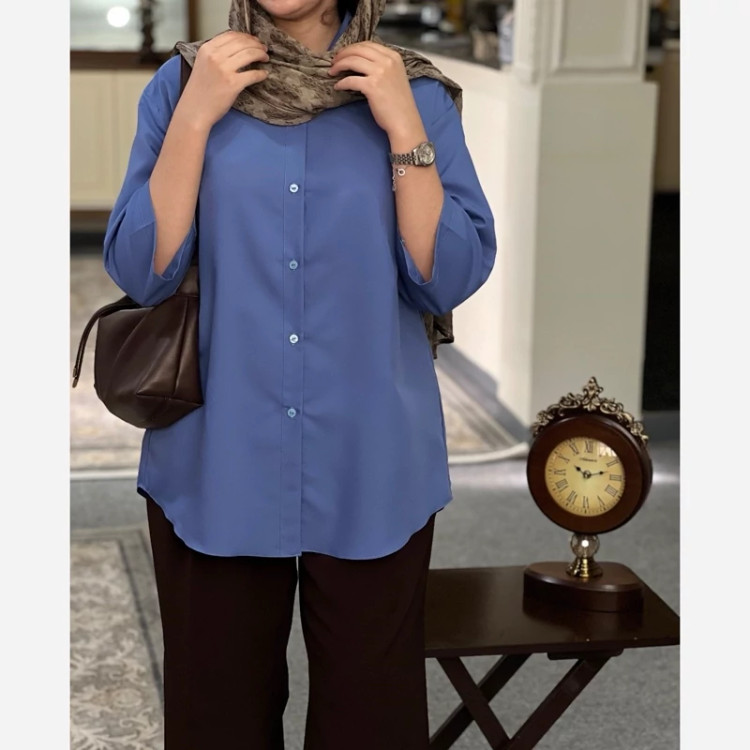 شومیز زنانه استین سه ربع