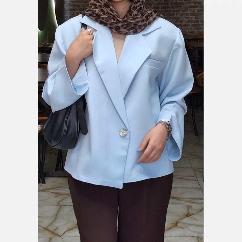 کت زنانه یقه انگلیسی اور سایز