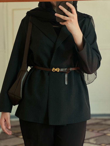 کت زنانه دیپلمات یقه انگلیسی